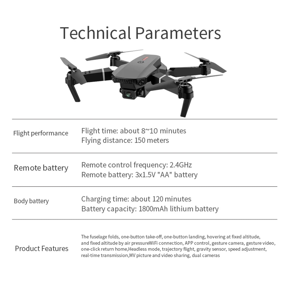2025 New Drone With Screen 4K Camera