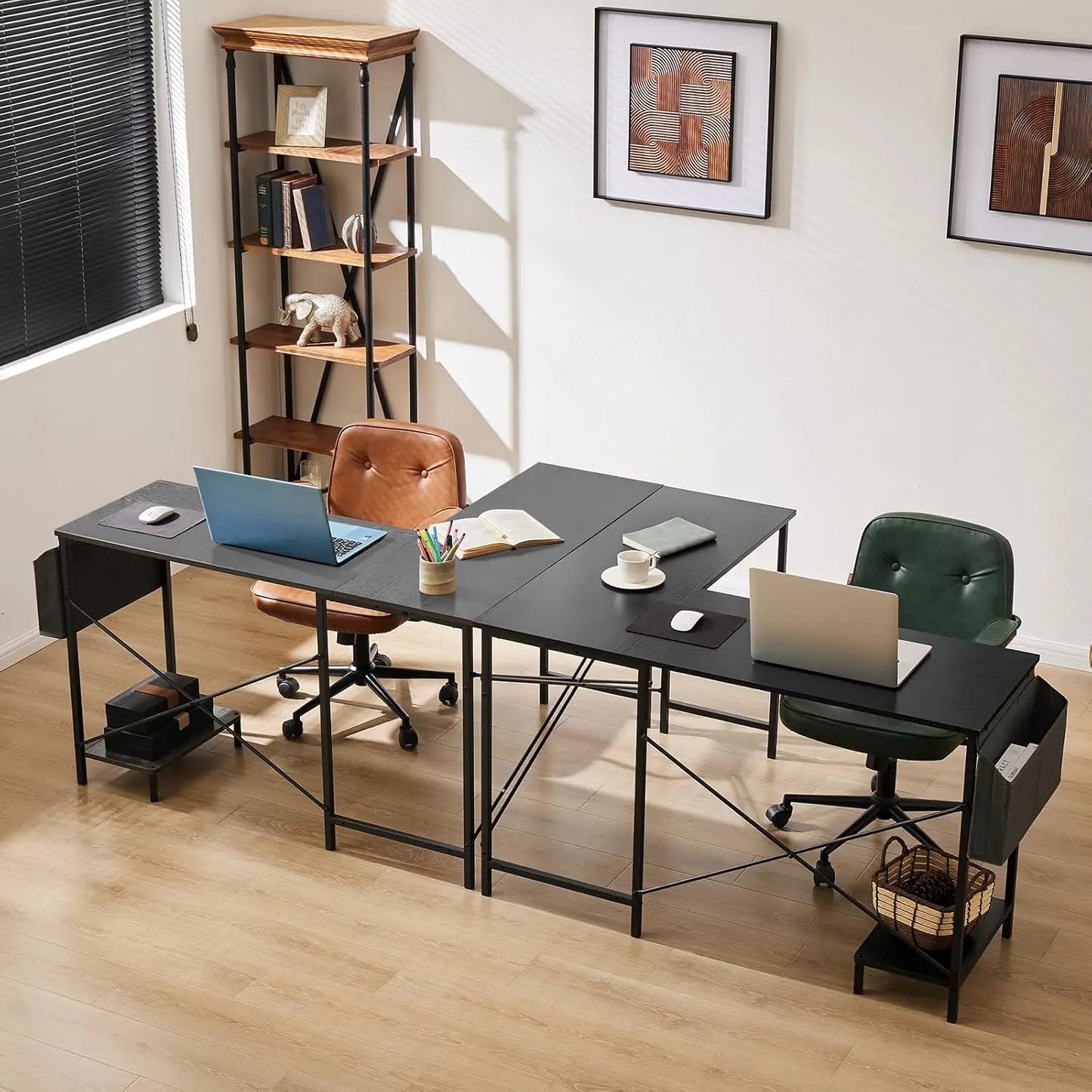 L Shaped Desk. 50-Inch Corner Gaming Desk