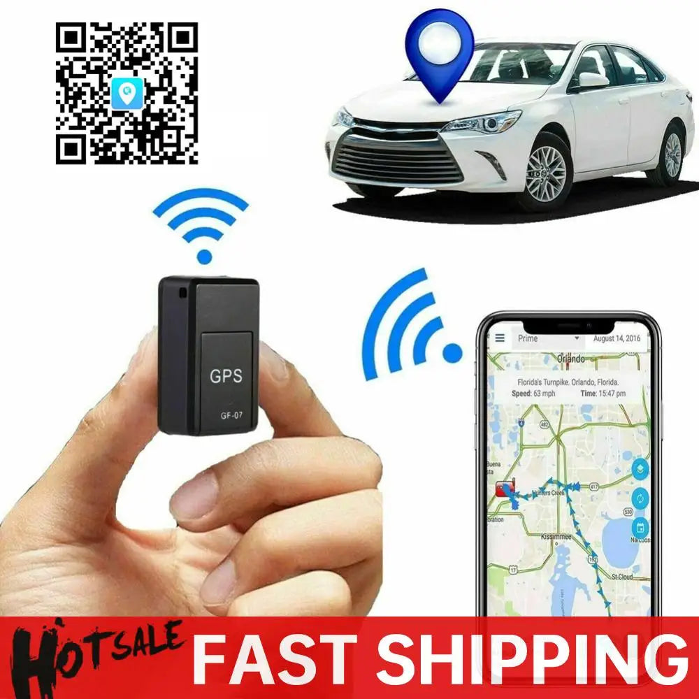 Car Real Time Tracking GPS Tracker, Magnetic and Waterproof