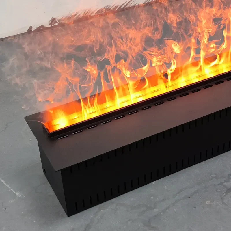 Smart atomization fireplace, 3D multi-color ,water vapor