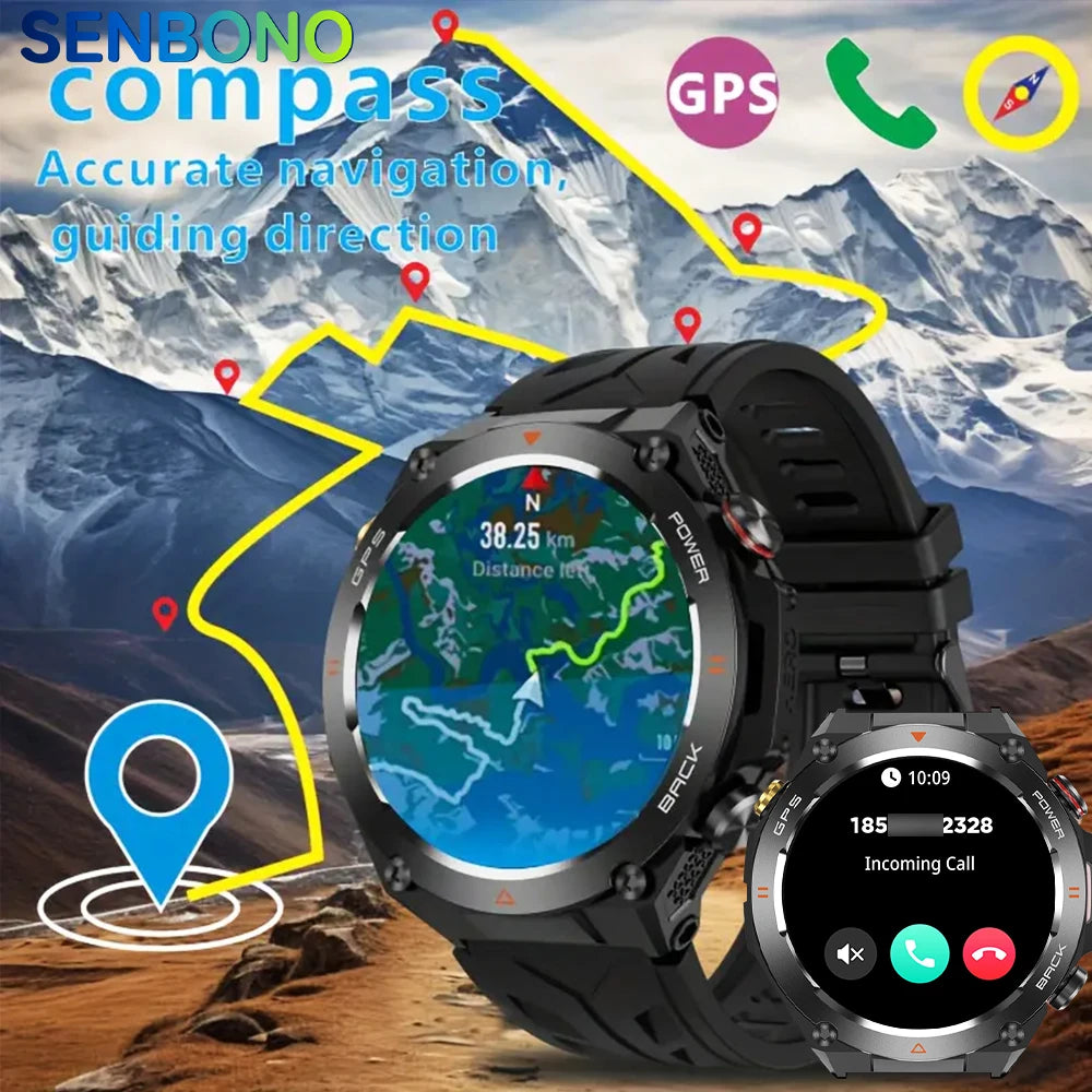 New GPS Sports Smartwatch for Men