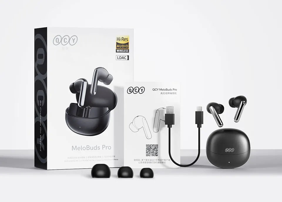 ANC Bluetooth 5.3 Earphones, Wireless