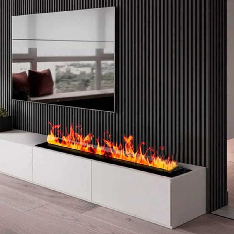 Smart atomization fireplace, 3D multi-color ,water vapor
