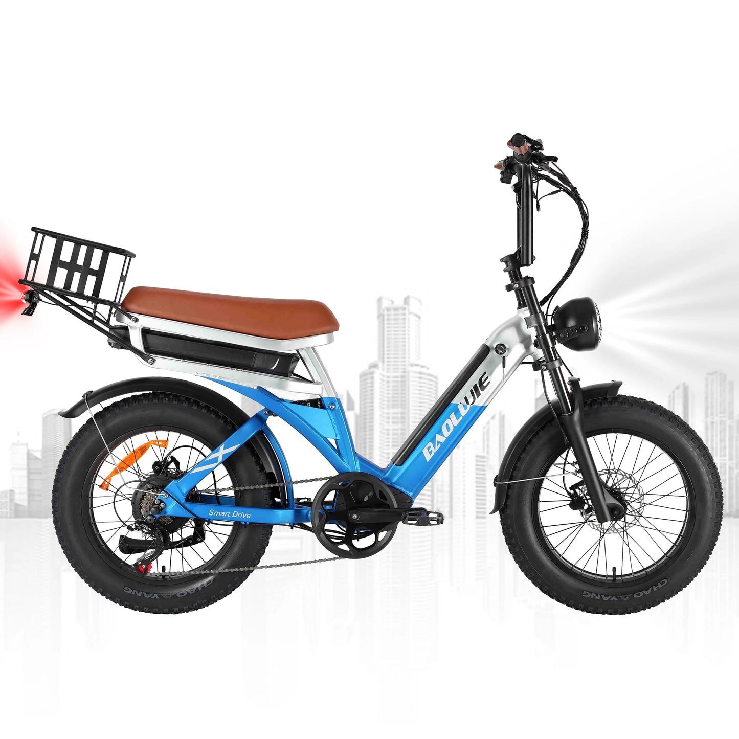 2000W Peak Cargo Electric Bike