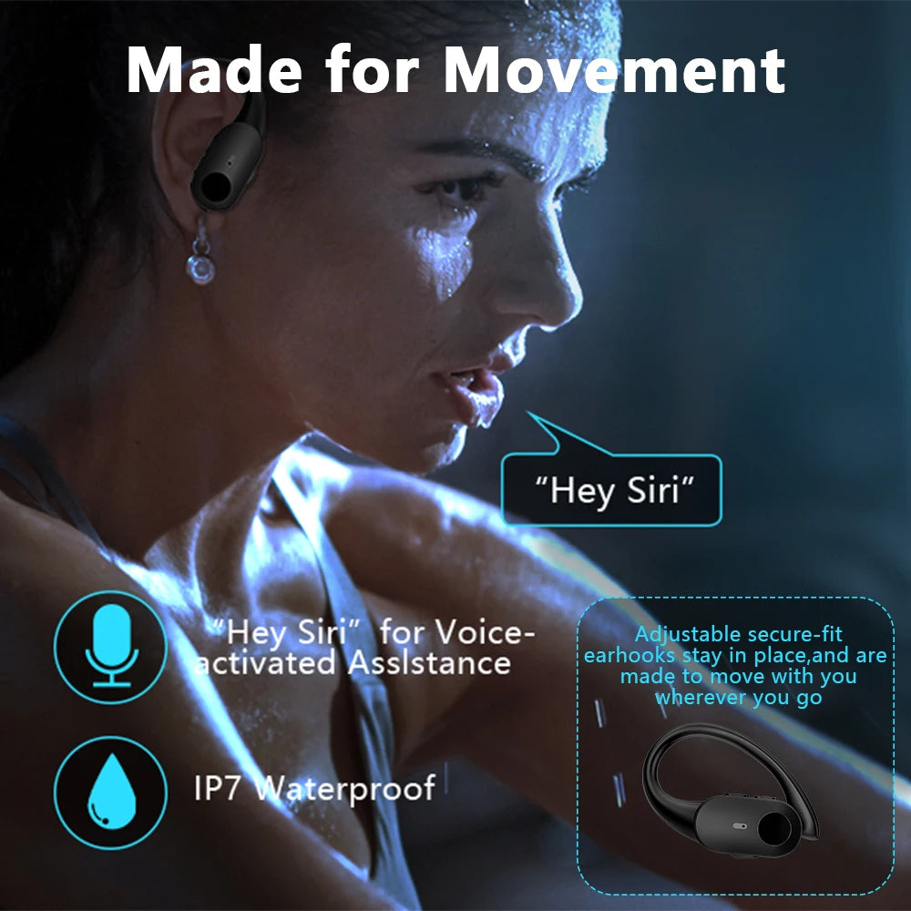 Deep Bass Wireless Earbuds