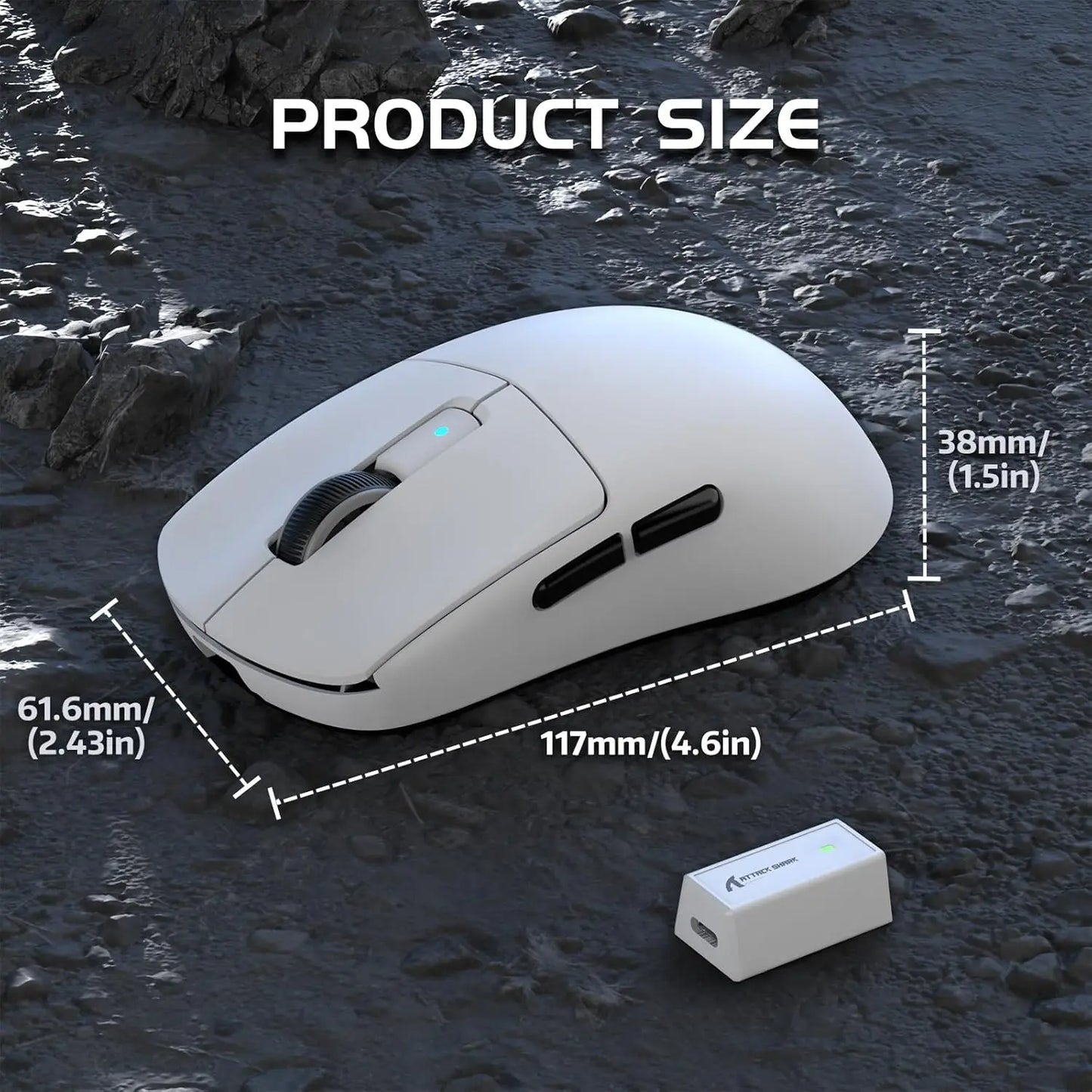 Lightweight Wireless Gaming Mouse