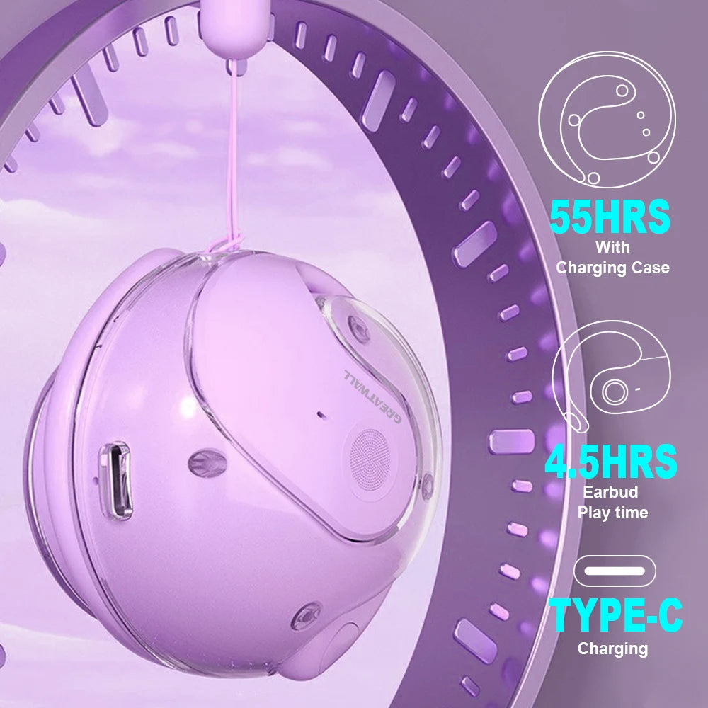 AI Real-Time Translation Wireless Bluetooth Earphones