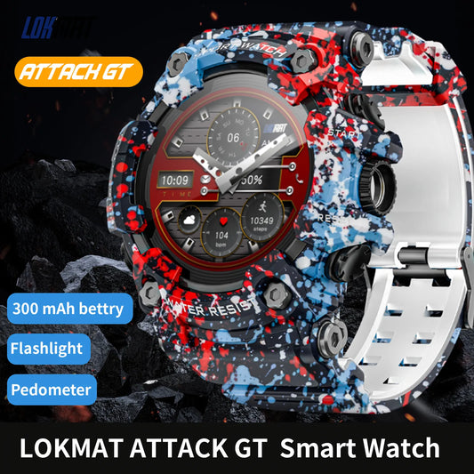 LOKMAT Rugged Sport Smart Watch ATTACK-GT