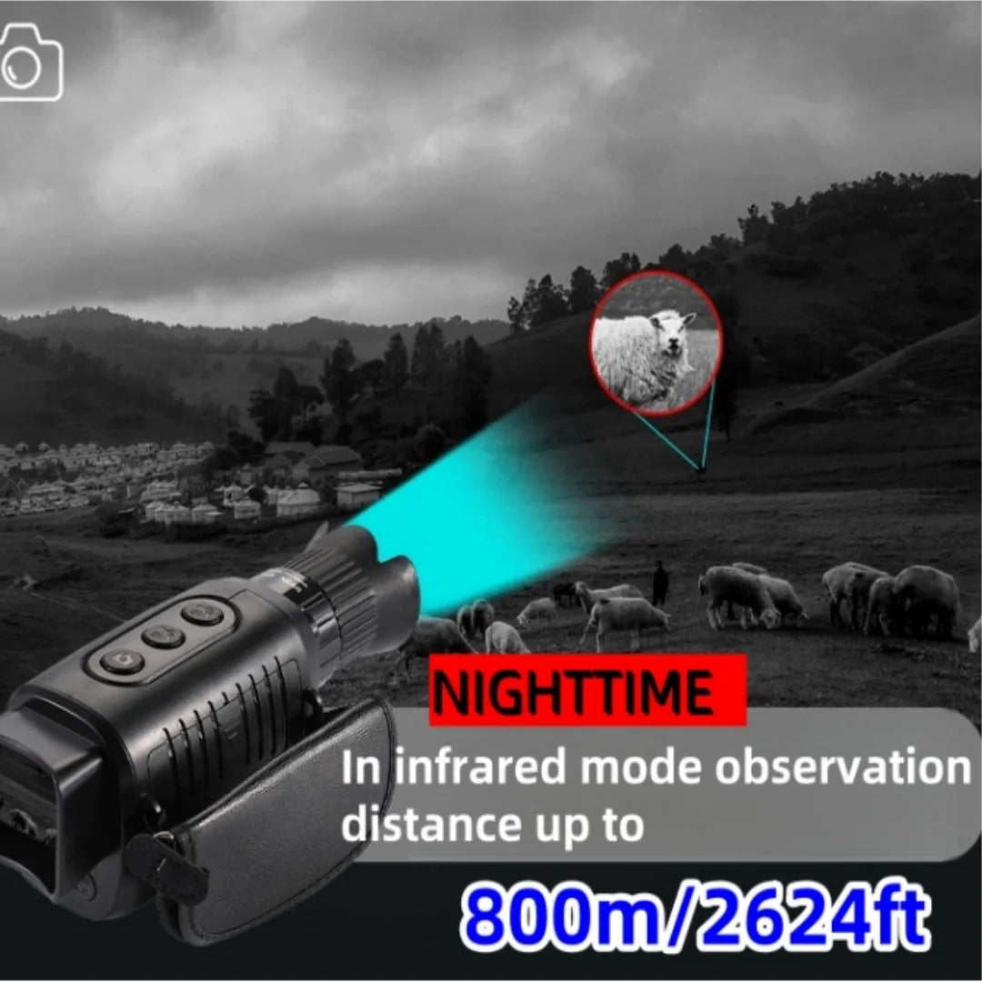 Tactic Infrared Monocular Night Vision Goggles