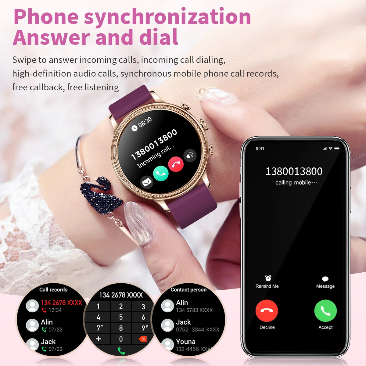 XIAOMI Mijia Luxury Women Smartwatch