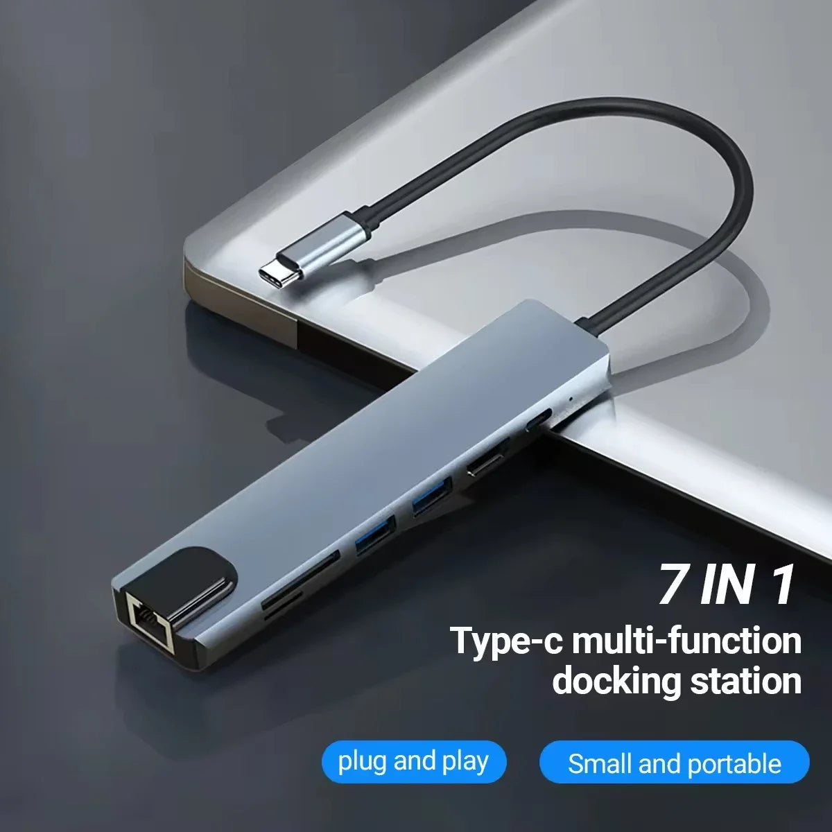 7 in 1 Type C Docking Station