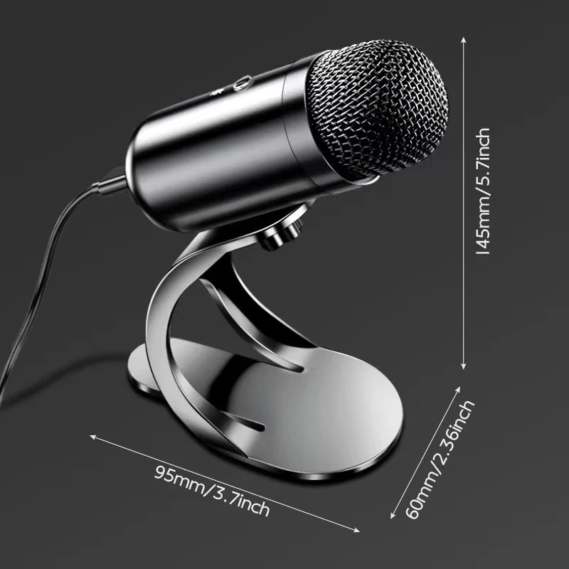 Professional Wired  gooseneck Gaming USB Microphone