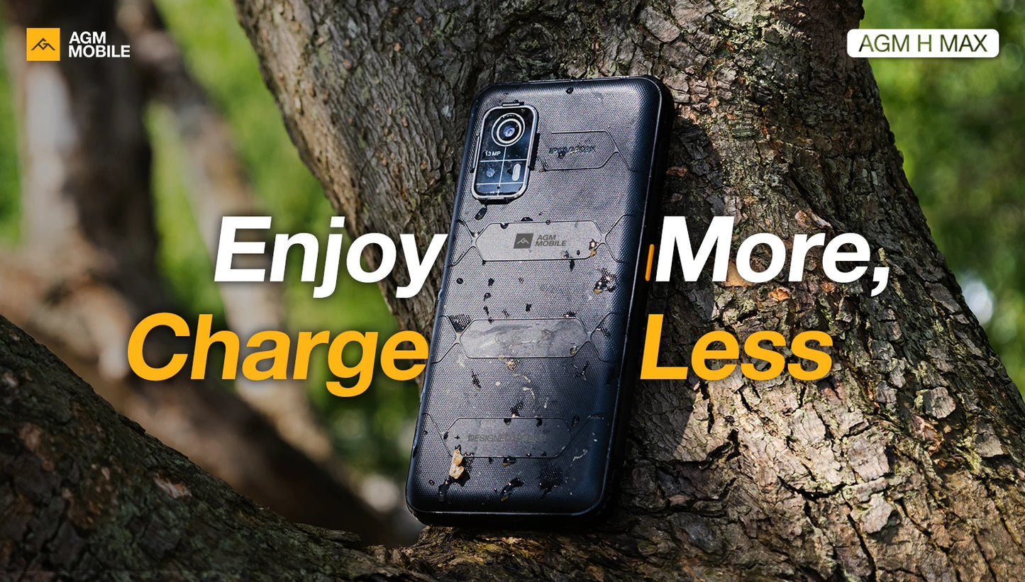 Rugged Smartphone  4+128GB HD+ Display