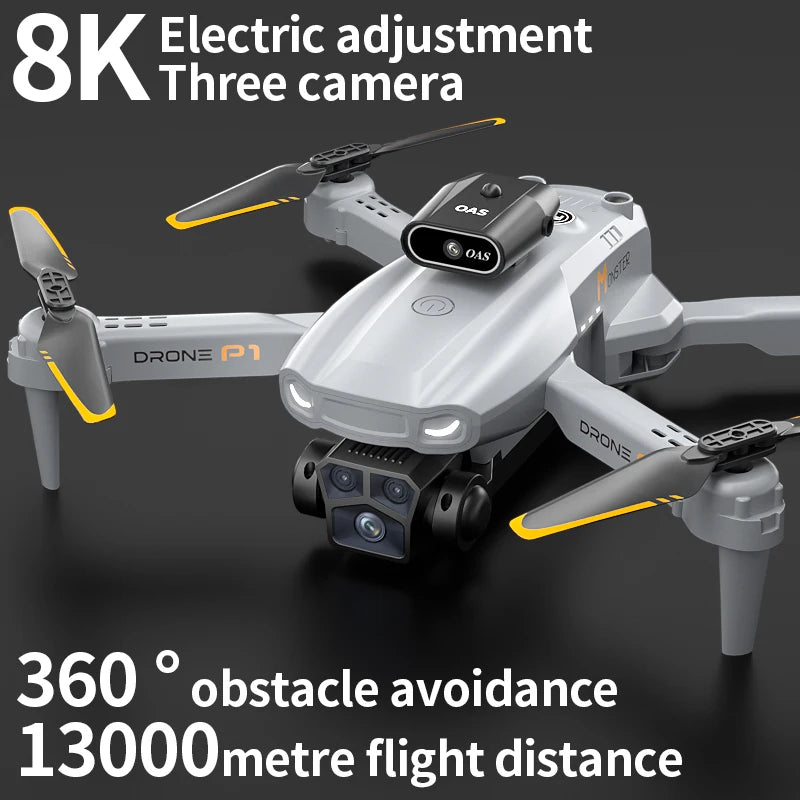KBDFA P1 RC Drone Profesional Dual HD Camera Aerial Photography