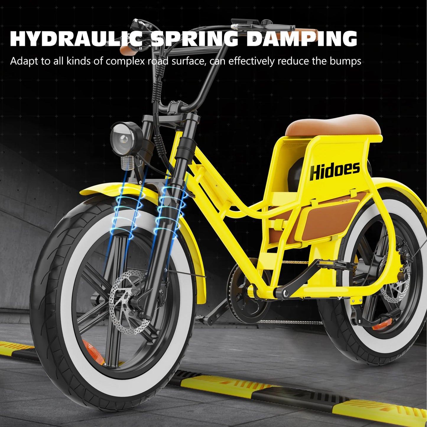 E-bike 700W Motor 48V17AH Lithium Battery Off-road Fat Tire .