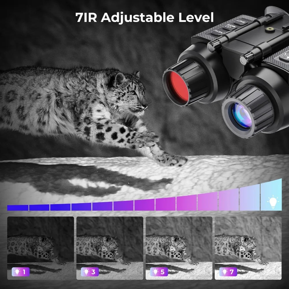 3D Night Vision Goggles Binoculars 8X Digital Zoom