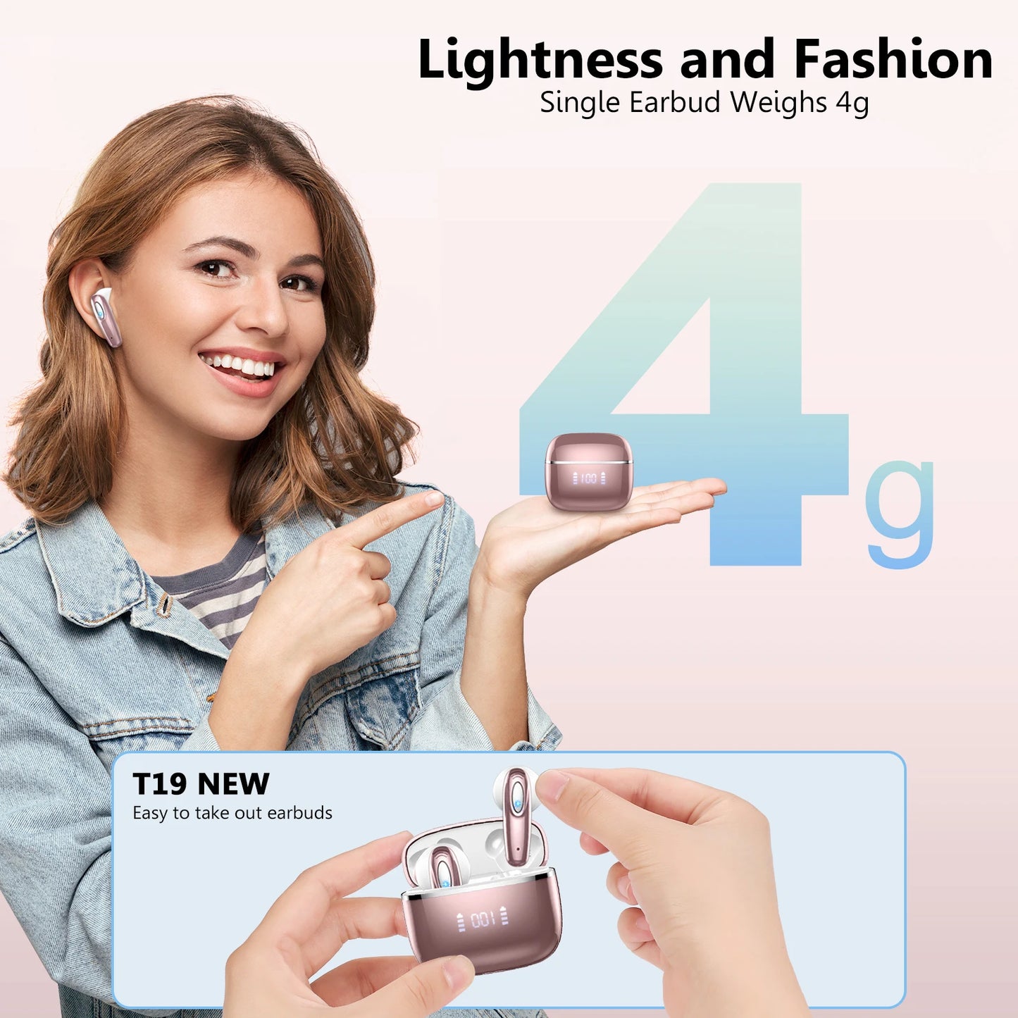 Bluetooth Wireless Earbuds