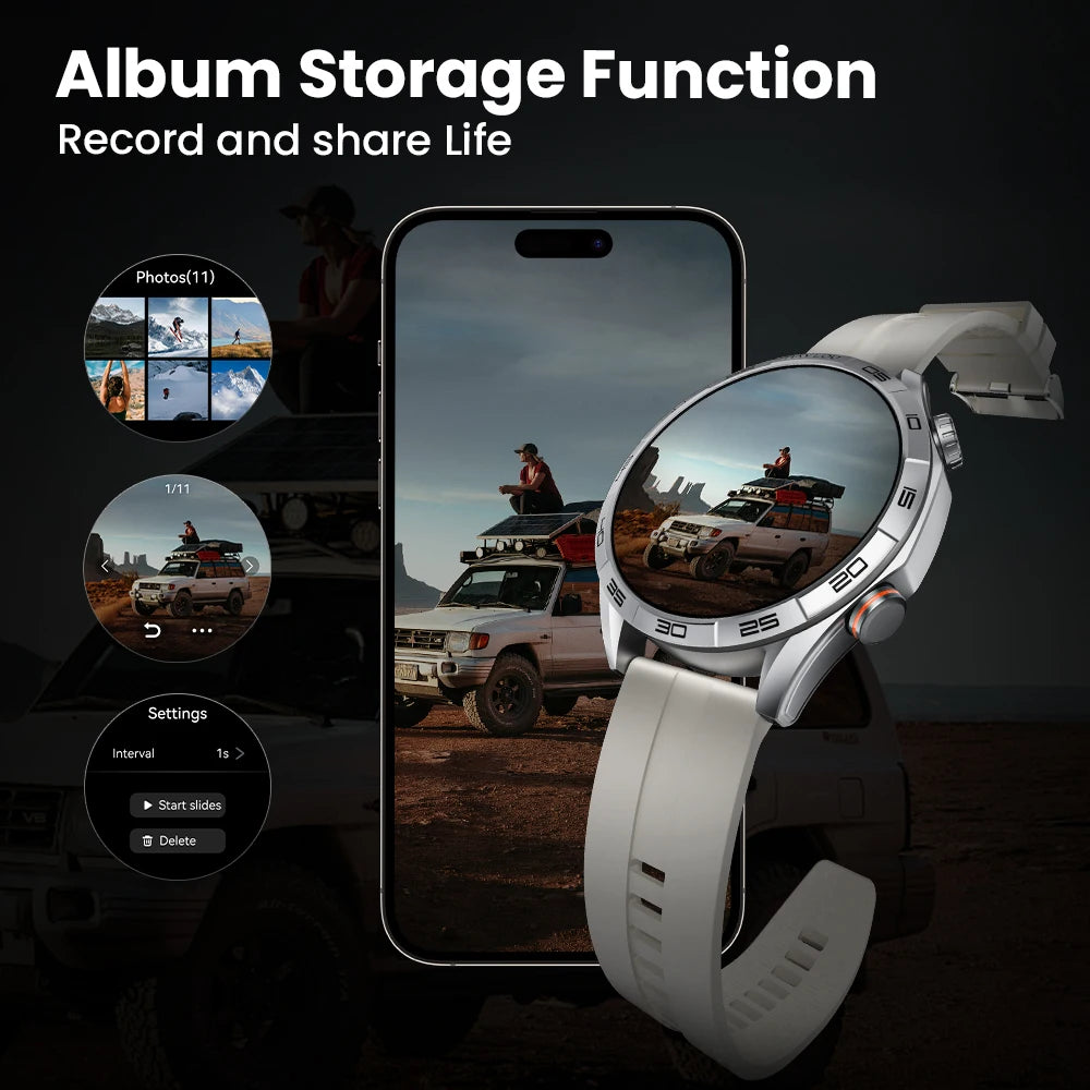 HAYLOU Solar 5 Voice Calling Smartwatch 1.58'' AMOLED Display