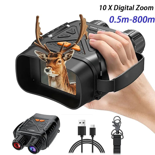 Night Vision Binoculars Full Dark Telescope Goggles For Hunting Camping