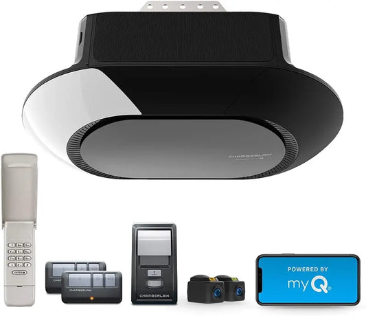 Smart Garage Door Opener, Ultra Quiet Belt Drive