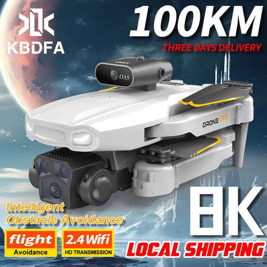 KBDFA P1 RC Drone Profesional Dual HD Camera Aerial Photography