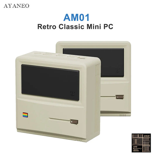 Retro Mini PC ,Windows 11 Gaming Home Office