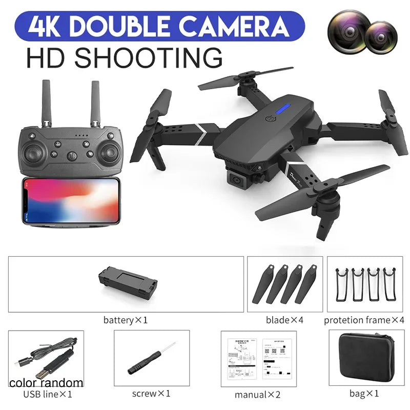 4K FPV Drone 1080P HD Camera