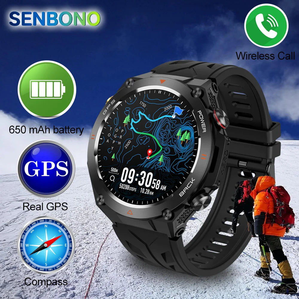 New GPS Sports Smartwatch for Men