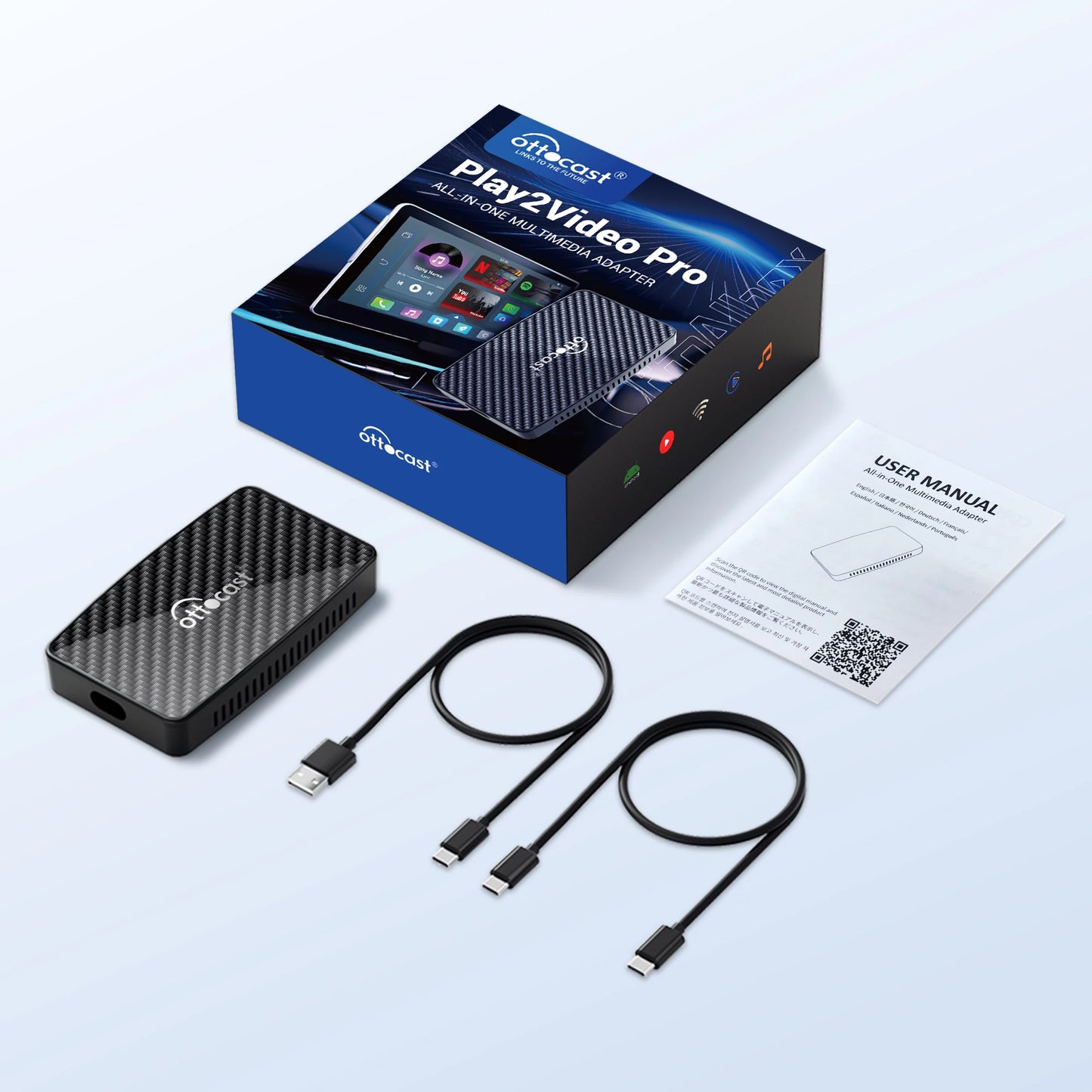 Video Pro Wireless CarPlay Adapter, Android