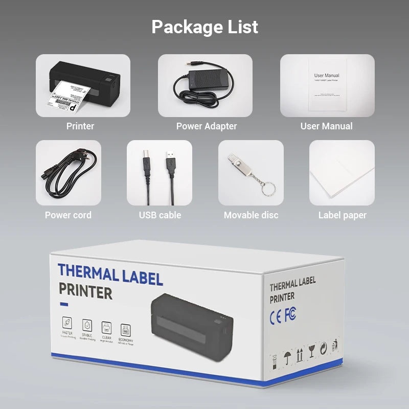 Bluetooth Thermal Label Printer