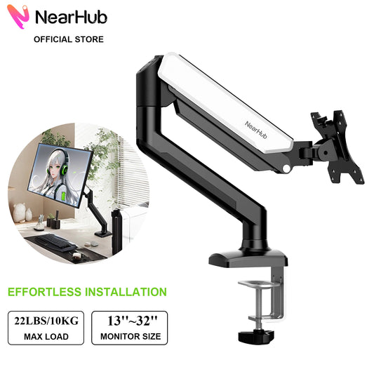 Monitor Arm Single Arm, Flexible Adjustment