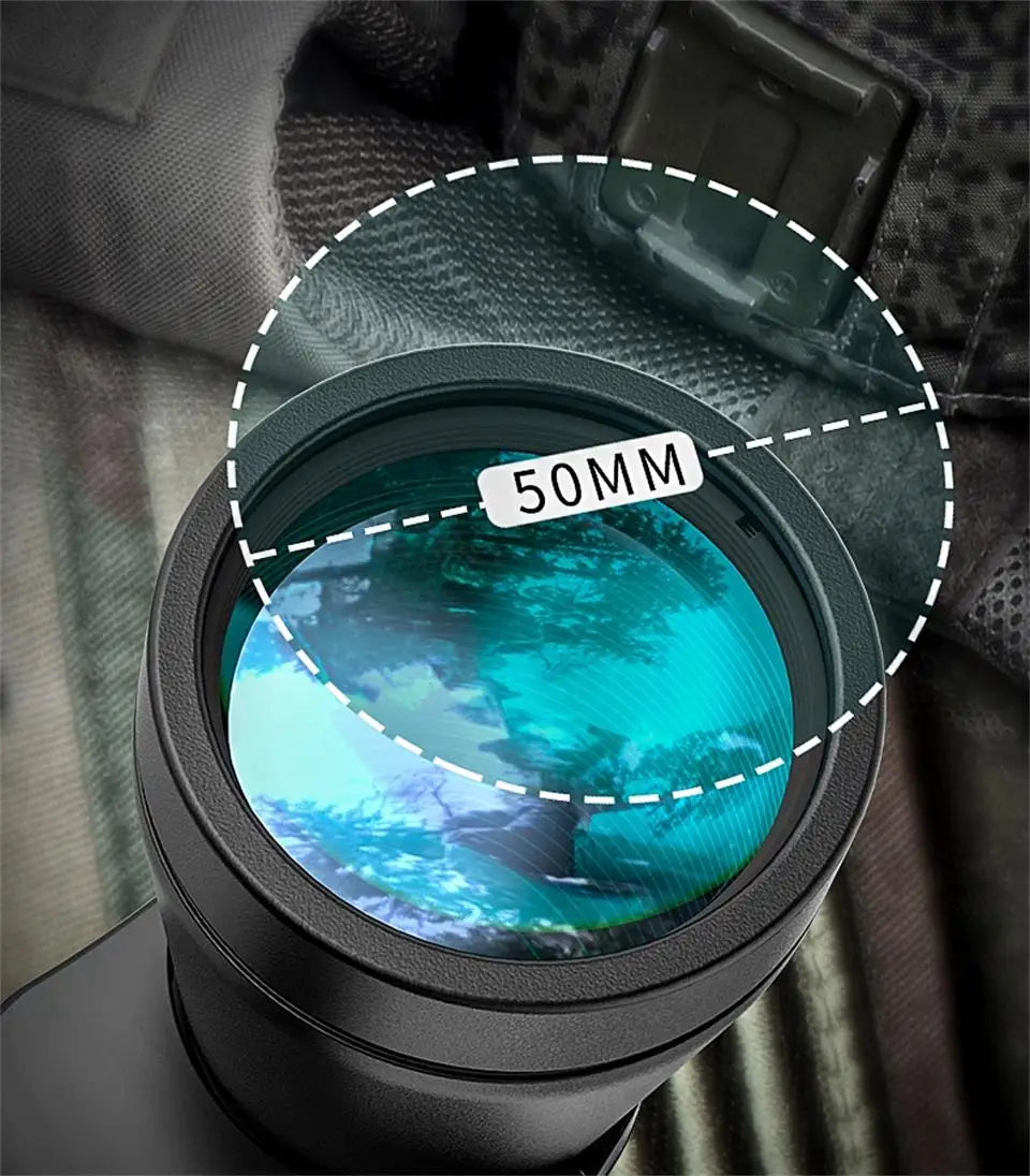 50000M German Military 20X50 Zoom HD BAK4-Prism Powerful Binoculars
