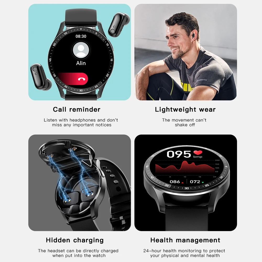 GEJIAN X10 Headset Smart Watch