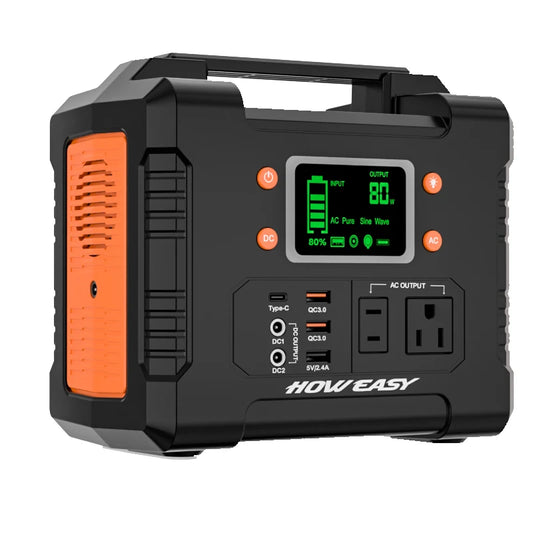 300W Portable Power Station, Solar Generator (Without Solar Panel)Spare Lithium Battery