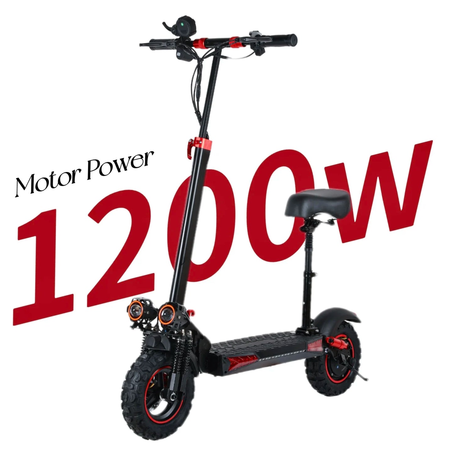 Electric Scooter 11 "off-road tires 48V 1200W