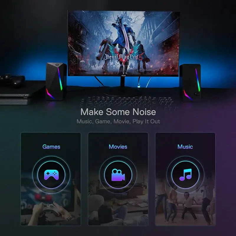 Waltz RGB Desktop Speakers