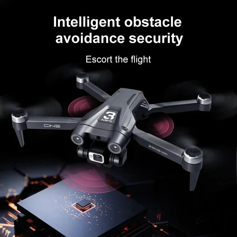 GPS Drone Brushless 8K HD Dual Camera Obstacle Avoidance