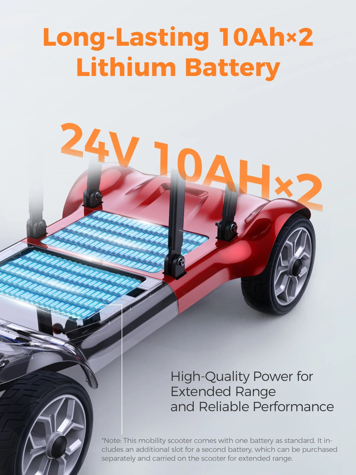 Electric Mobility Scooter For Adults And Seniors