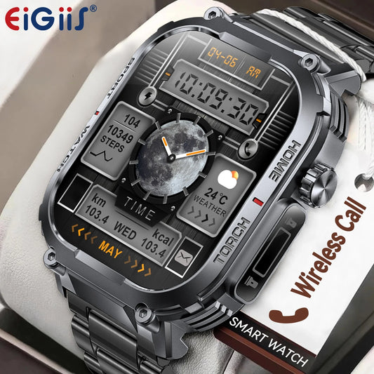 Smart Watch, Waterproof  With Compass And LED Flashlight