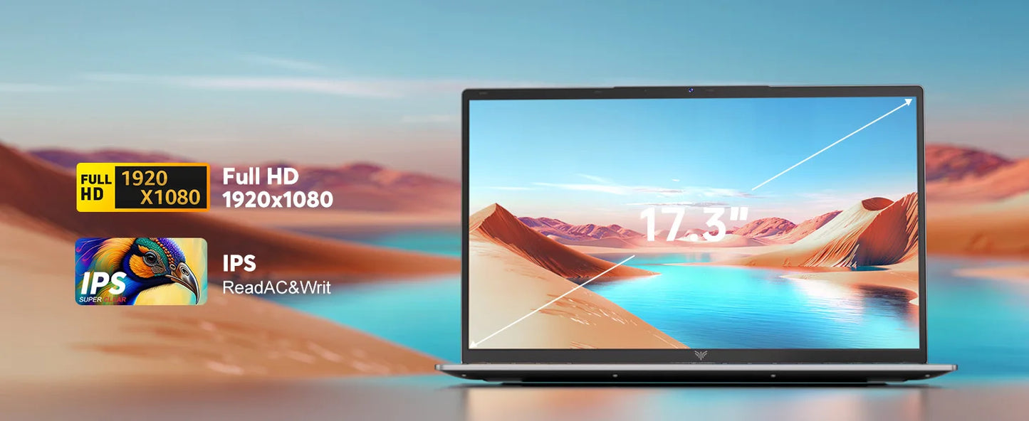 Laptop 17.3'' FHD Intel, Windows 11