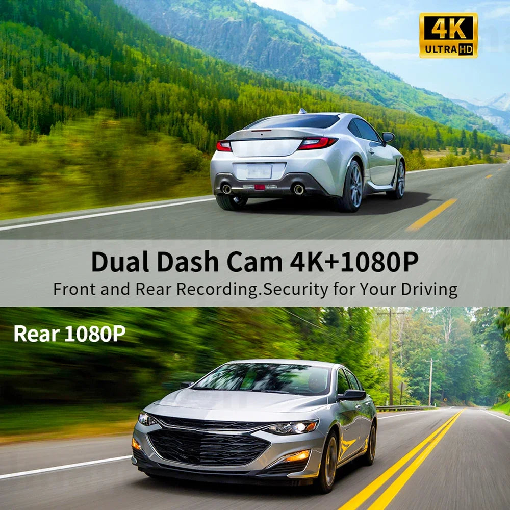 10.26" 4K ADAS Wireless CarPlay & Android Auto Dash Cam