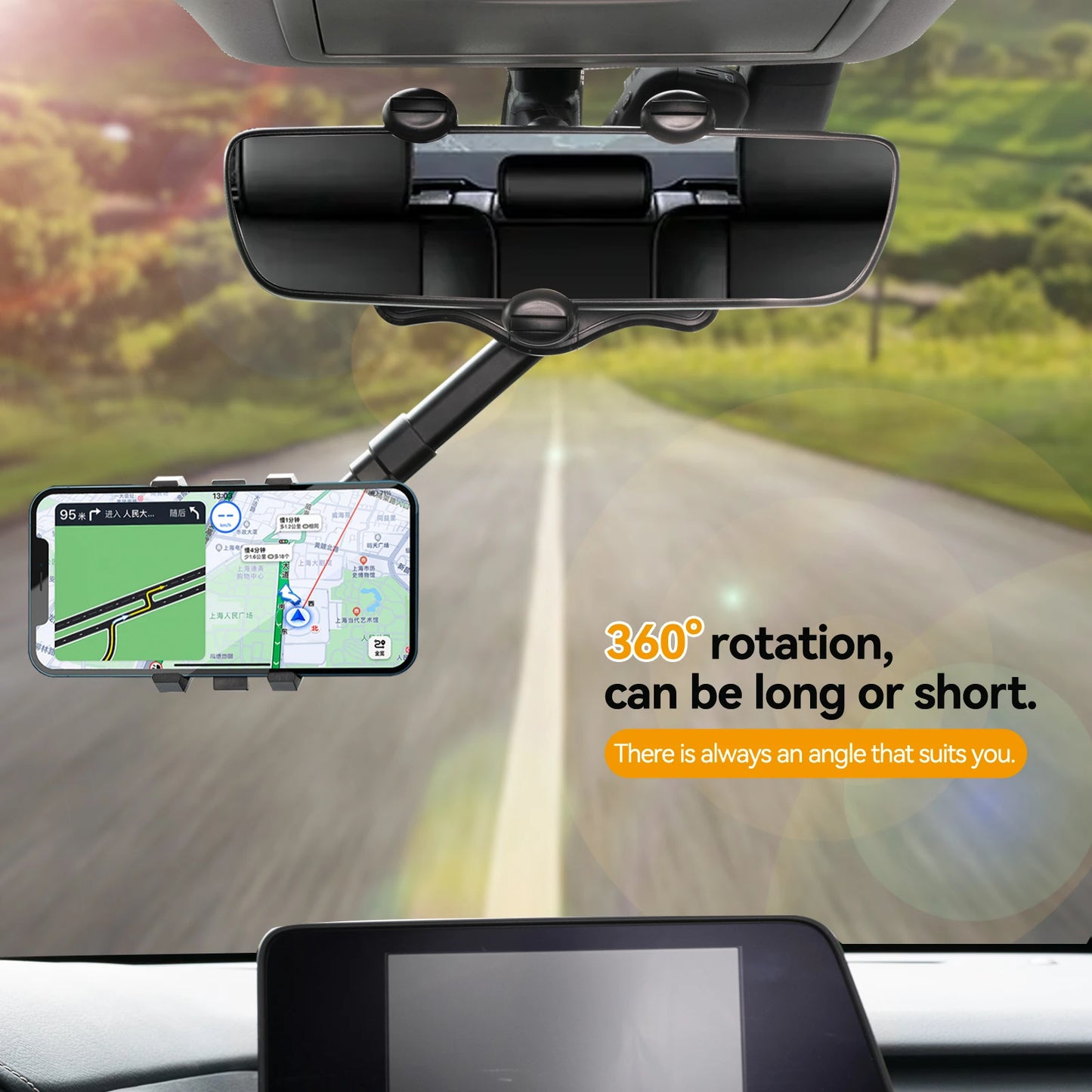 Cell Phone GPS bracket Mount Support