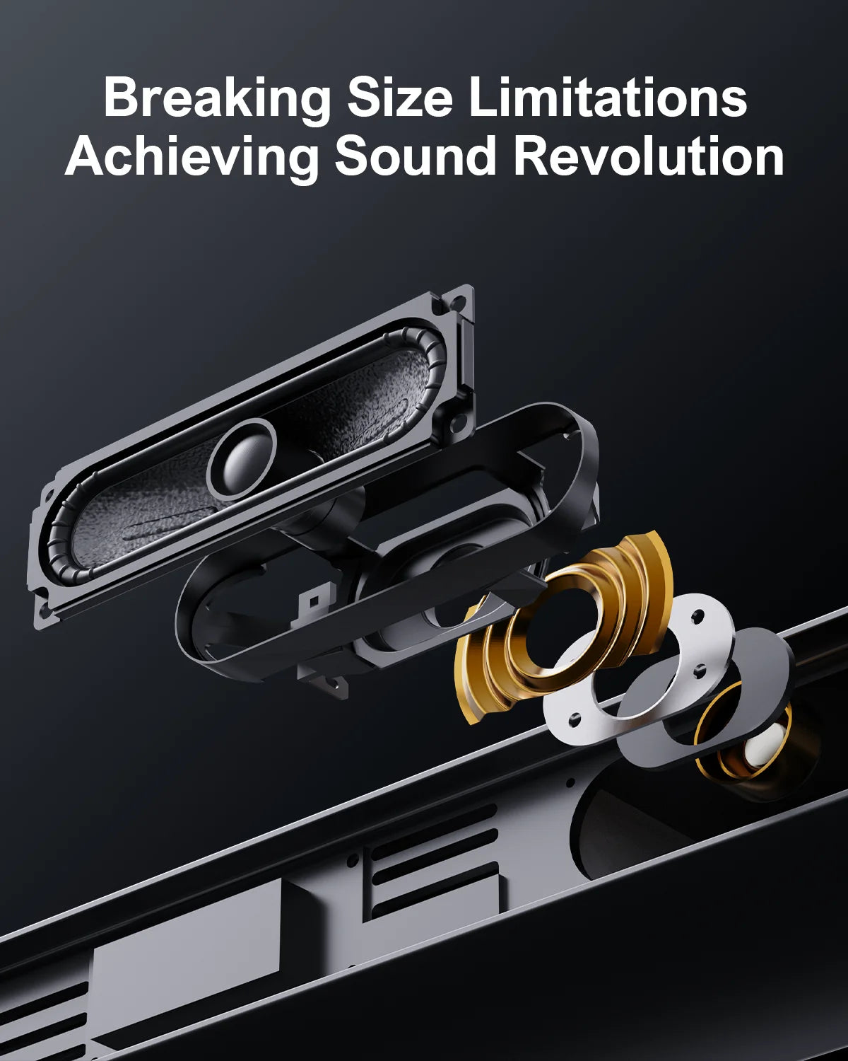 190W 2.1 Sound bar, with Subwoofer