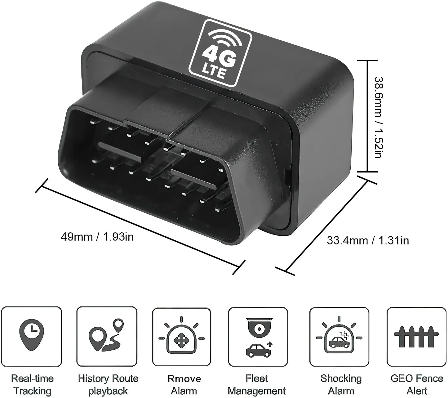 Rechargeable Worldwide Vehicle Mini GPS Tracking Tool