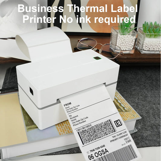 Thermal Label Printer Portable No Ink Required