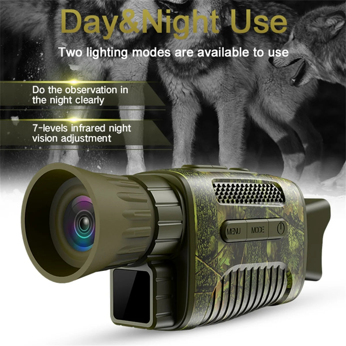 Night Vision Goggles,4K 984ft 7 Level Digital Night Vision