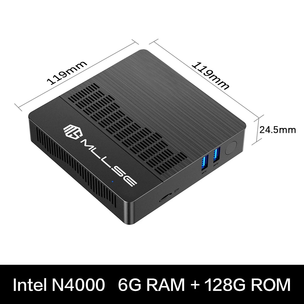 MLLSE M2 Air Mini PC Intel Celeron