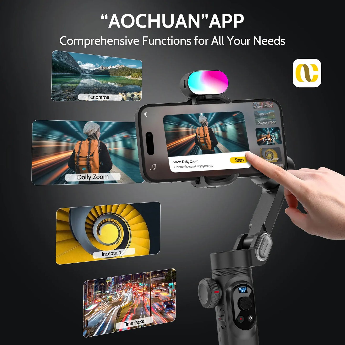 AOCHUAN Smart Xpro Smartphone handheld gimbal