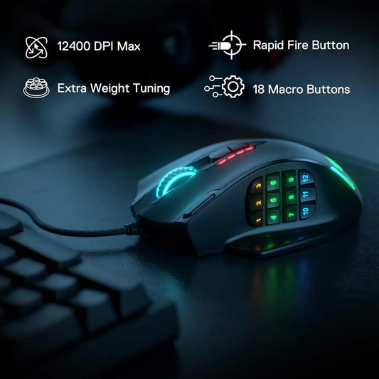LED USB Wired Gaming Mouse