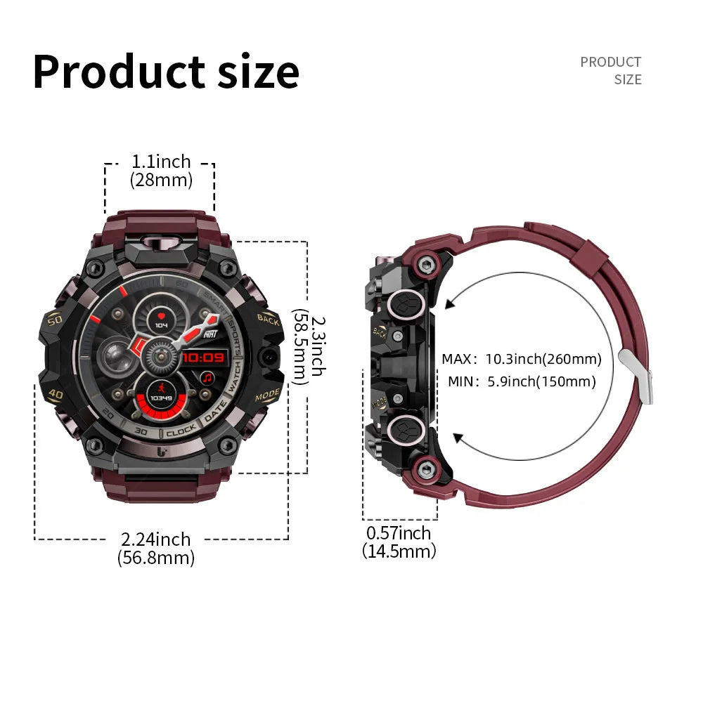 LOKMAT New APPLLP 2 PRO Rugged Sport Android Smart Watch